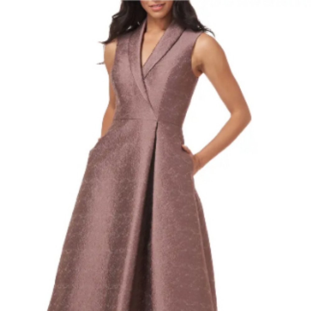 Kay Unger Whitney Fit & Flare Dress